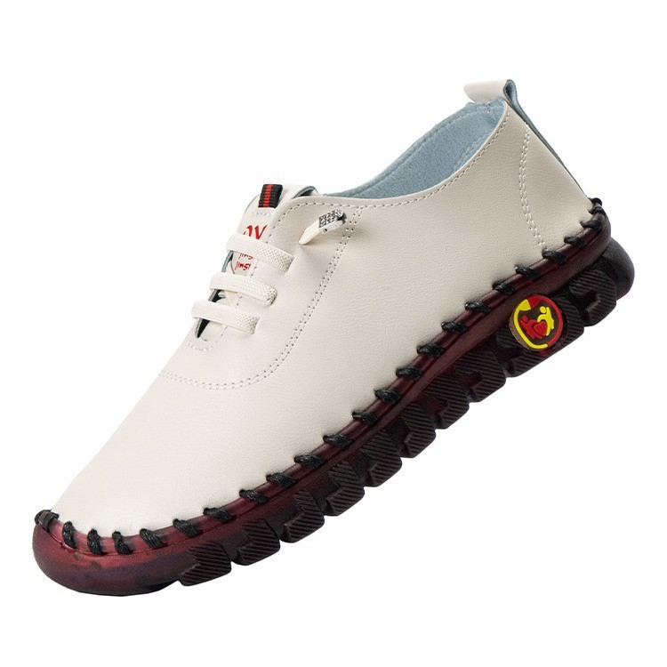 Myway Mocassins supérieurs antidérapants à la mode Chaussures plates de fitness pour femmes Chaussures plates pour femmes